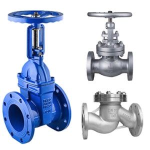 Задвижка / Запорный (шаровый) клапан / Обратный клапан